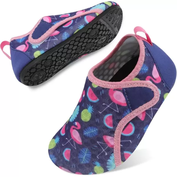 Besroad Kids Water Shoes Girls Boys Quick Dry Aqua Socks Barefoot Non Slip Beach Swim Surf Shoes