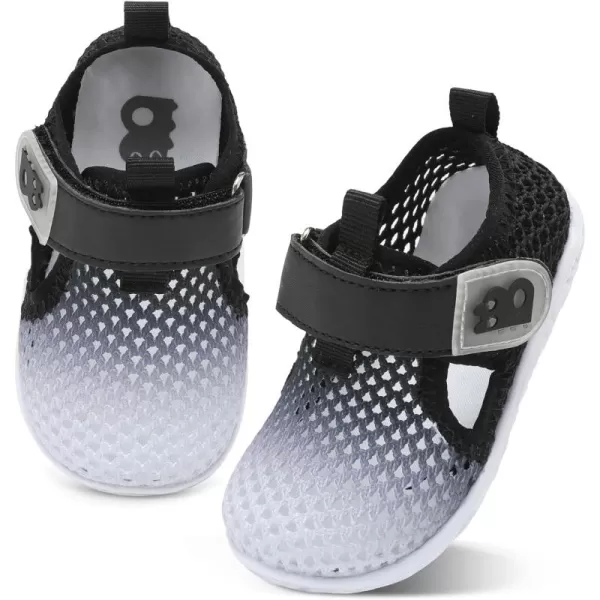 Besroad Toddler Sneakers Boys Girls Breathable Lightweight Walking Shoes Kids Running Athletic Tennis Non-Slip Daily Shoes Sandals…