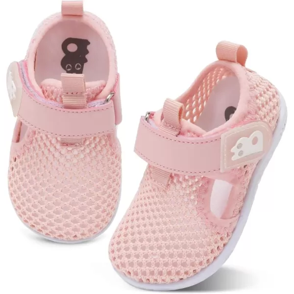 Besroad Toddler Sneakers Boys Girls Breathable Lightweight Walking Shoes Kids Running Athletic Tennis Non-Slip Daily Shoes Sandals…