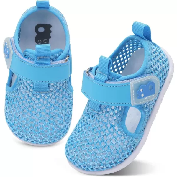 Besroad Toddler Sneakers Boys Girls Breathable Lightweight Walking Shoes Kids Running Athletic Tennis Non-Slip Daily Shoes Sandals…