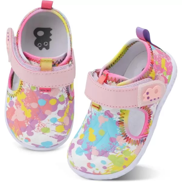 Besroad Toddler Sneakers Boys Girls Breathable Lightweight Walking Shoes Kids Running Athletic Tennis Non-Slip Daily Shoes Sandals…