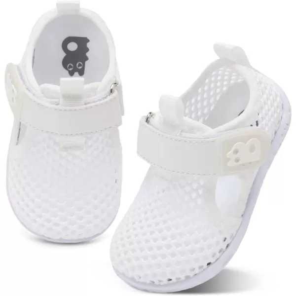 Besroad Toddler Sneakers Boys Girls Breathable Lightweight Walking Shoes Kids Running Athletic Tennis Non-Slip Daily Shoes Sandals…