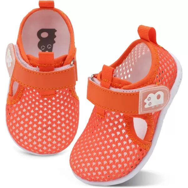 Besroad Toddler Sneakers Boys Girls Breathable Lightweight Walking Shoes Kids Running Athletic Tennis Non-Slip Daily Shoes Sandals…