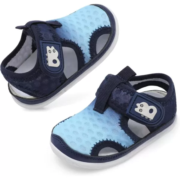 Besroad Toddler Water Shoes Boys Girls Qucik Dry Sport Beach Sandals Non-Slip Barefoot Aqua Socks Swim Shoes