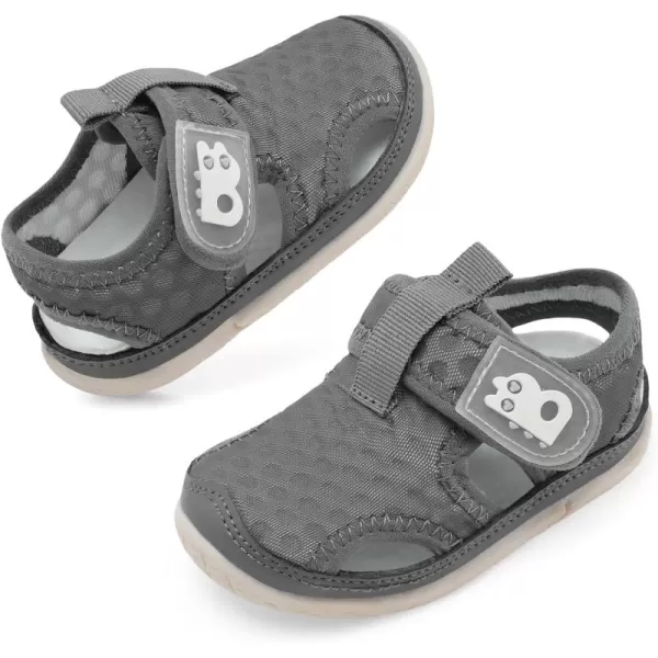 Besroad Toddler Water Shoes Boys Girls Qucik Dry Sport Beach Sandals Non-Slip Barefoot Aqua Socks Swim Shoes