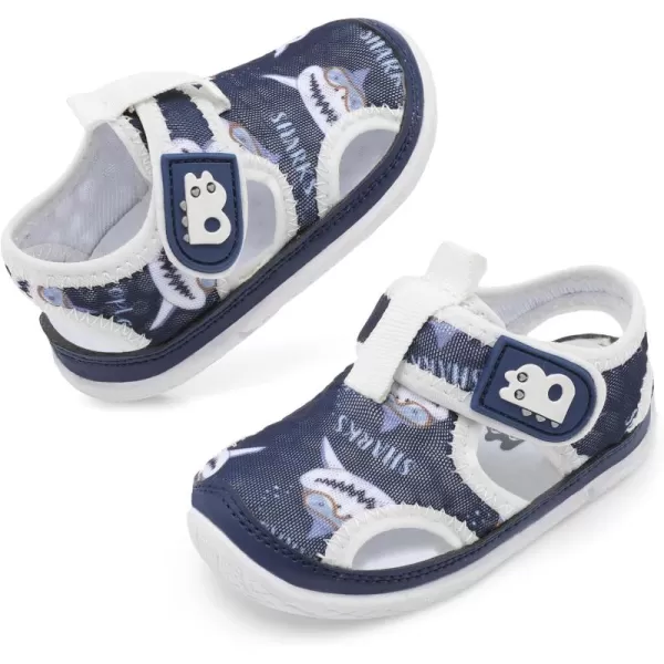 Besroad Toddler Water Shoes Boys Girls Qucik Dry Sport Beach Sandals Non-Slip Barefoot Aqua Socks Swim Shoes
