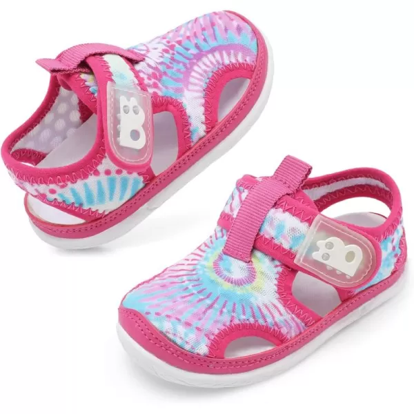 Besroad Toddler Water Shoes Boys Girls Qucik Dry Sport Beach Sandals Non-Slip Barefoot Aqua Socks Swim Shoes
