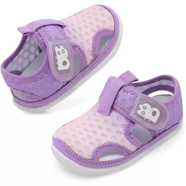 Besroad Toddler Water Shoes Boys Girls Qucik Dry Sport Beach Sandals Non-Slip Barefoot Aqua Socks Swim Shoes
