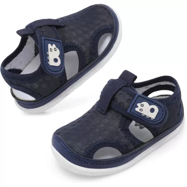 Besroad Toddler Water Shoes Boys Girls Qucik Dry Sport Beach Sandals Non-Slip Barefoot Aqua Socks Swim Shoes