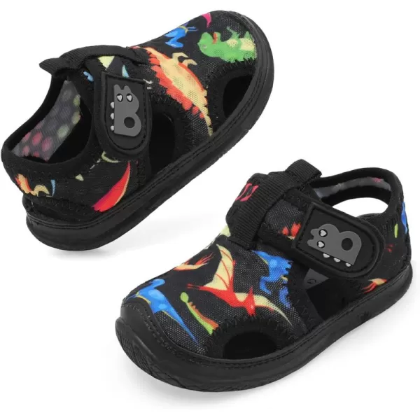 Besroad Toddler Water Shoes Boys Girls Qucik Dry Sport Beach Sandals Non-Slip Barefoot Aqua Socks Swim Shoes