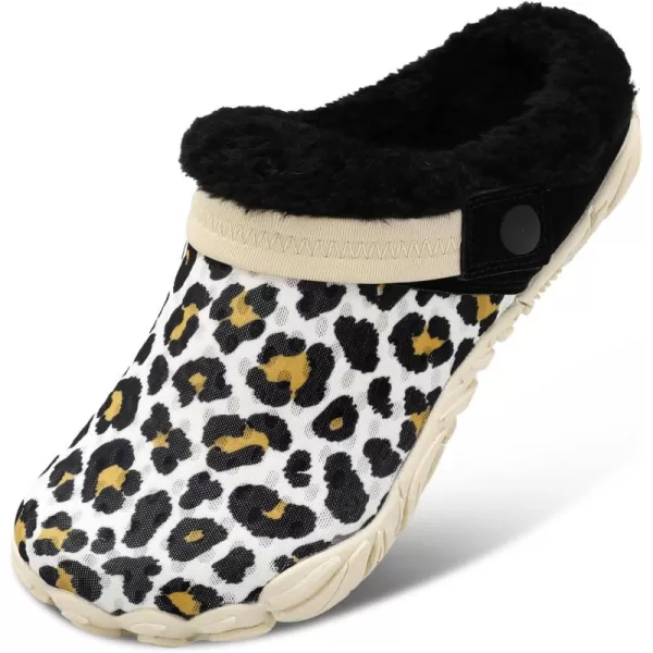 Besroad Womens Mens Furry Slides House Slippers Fuzzy Fluffy Bedroom Cozy Memory Foam Slippers Clogs