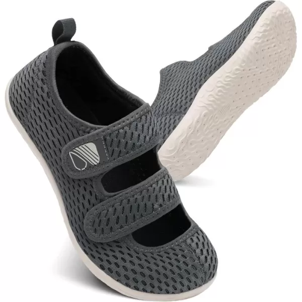Besroad Womens Mens Slippers Lightweight Walking Shoes Adjustable Wide Diabetic Slippers Non-Slip Sneakers Sandals
