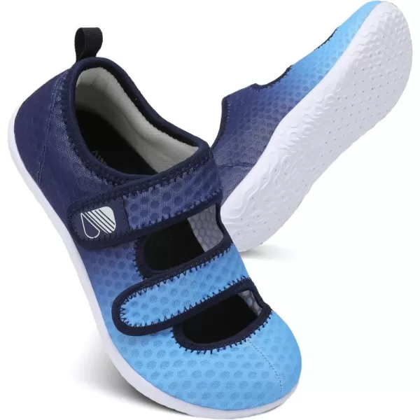 Besroad Womens Mens Slippers Lightweight Walking Shoes Adjustable Wide Diabetic Slippers Non-Slip Sneakers Sandals