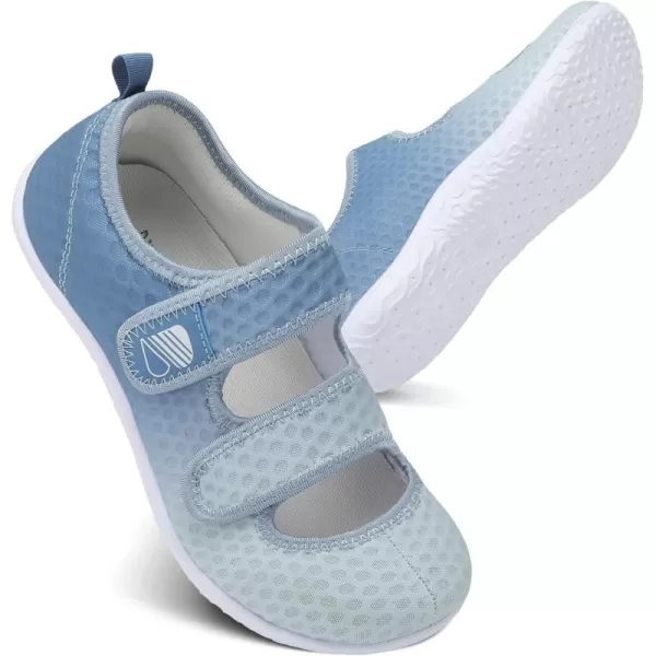 Besroad Womens Mens Slippers Lightweight Walking Shoes Adjustable Wide Diabetic Slippers Non-Slip Sneakers Sandals
