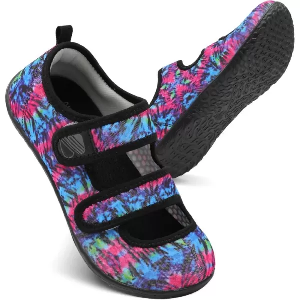 Besroad Womens Mens Slippers Lightweight Walking Shoes Adjustable Wide Diabetic Slippers Non-Slip Sneakers Sandals