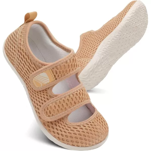 Besroad Womens Mens Slippers Lightweight Walking Shoes Adjustable Wide Diabetic Slippers Non-Slip Sneakers Sandals