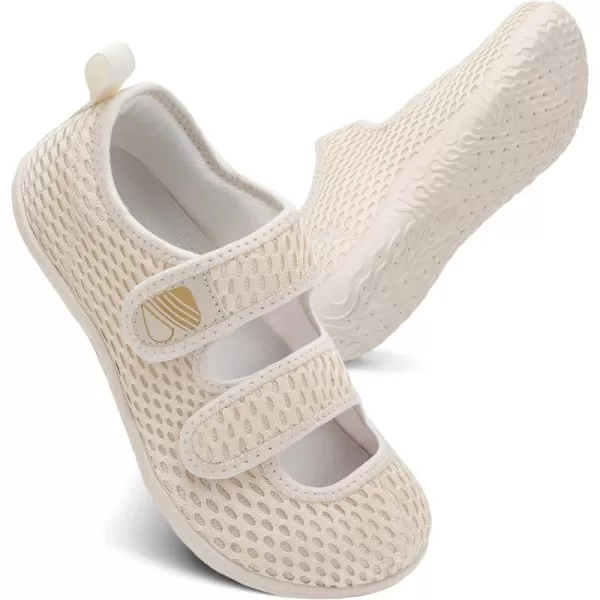 Besroad Womens Mens Slippers Lightweight Walking Shoes Adjustable Wide Diabetic Slippers Non-Slip Sneakers Sandals