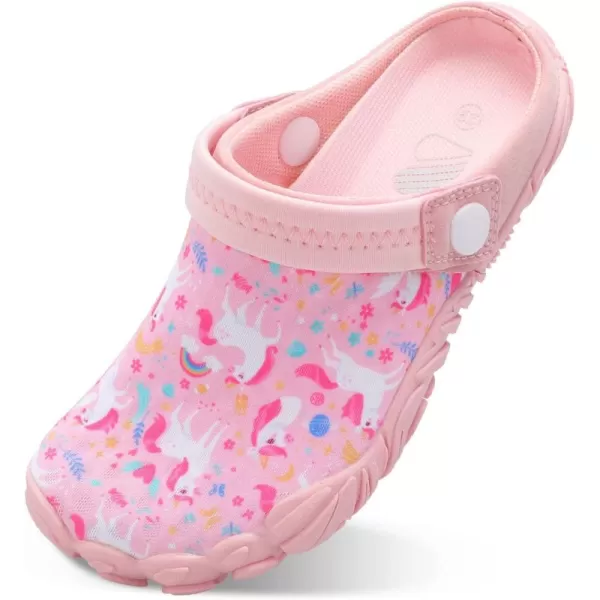 Kids Girls Boys Quick Dry Athletic Water Shoes Sandals Pool Swim Outdoor Sandals Wide House Clog Slippers