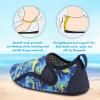 imageBesroad Kids Water Shoes Girls Boys Quick Dry Aqua Socks Barefoot Non Slip Beach Swim Surf ShoesNavy Shark
