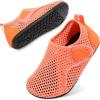 imageBesroad Kids Water Shoes Girls Boys Quick Dry Aqua Socks Barefoot Non Slip Beach Swim Surf ShoesOrange