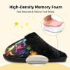 imageBesroad Kids Slippers Girls Boys Fuzzy House Slippers Warm Memory Foam House Shoes Soft Plush Bedroom Slippers Slides Indoor OutdoorDinosaur