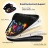imageBesroad Kids Slippers Girls Boys Fuzzy House Slippers Warm Memory Foam House Shoes Soft Plush Bedroom Slippers Slides Indoor OutdoorDinosaur
