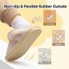imageBesroad Kids Slippers Girls Boys Fuzzy House Slippers Warm Memory Foam House Shoes Soft Plush Bedroom Slippers Slides Indoor OutdoorLight Pink