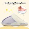 imageBesroad Kids Slippers Girls Boys Fuzzy House Slippers Warm Memory Foam House Shoes Soft Plush Bedroom Slippers Slides Indoor OutdoorLight Purple