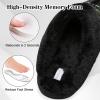 imageBesroad Mens Slippers Memory Foam House Slippers Warm Fuzzy Bedroom Slide House Shoes Indoor Outdoor ScuffBrown Bohemia