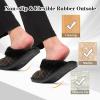 imageBesroad Mens Slippers Memory Foam House Slippers Warm Fuzzy Bedroom Slide House Shoes Indoor Outdoor ScuffBrown Stripe