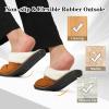 imageBesroad Mens Slippers Memory Foam House Slippers Warm Fuzzy Bedroom Slide House Shoes Indoor Outdoor ScuffTan
