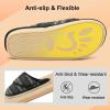 imageBesroad Womens Slippers Wide Diabetic Shoes Adjustable House Slippers Memory Foam Bedroom Shoes Arthritis Edema Indoor OutdoorBrown Bohemia