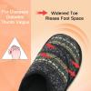 imageBesroad Womens Slippers Wide Diabetic Shoes Adjustable House Slippers Memory Foam Bedroom Shoes Arthritis Edema Indoor OutdoorBrown Bohemia