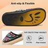 imageBesroad Womens Slippers Wide Diabetic Shoes Adjustable House Slippers Memory Foam Bedroom Shoes Arthritis Edema Indoor OutdoorColorful