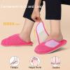 imageBesroad Womens Slippers Wide Diabetic Shoes Adjustable House Slippers Memory Foam Bedroom Shoes Arthritis Edema Indoor OutdoorRose Pink