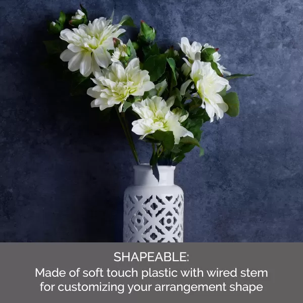 Elements Dogwood Artificial Flower Stems, Fake flowers for Home Decoration, 18x8x36 Inch