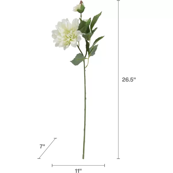 Elements Dogwood Artificial Flower Stems, Fake flowers for Home Decoration, 18x8x36 Inch
