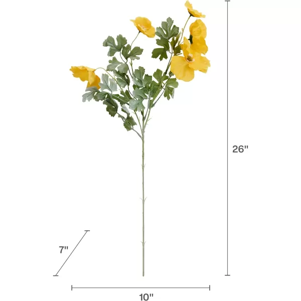 Elements Dogwood Artificial Flower Stems, Fake flowers for Home Decoration, 18x8x36 Inch