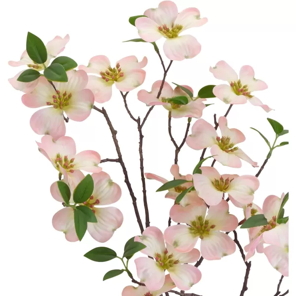 Elements Dogwood Artificial Flower Stems, Fake flowers for Home Decoration, 18x8x36 Inch