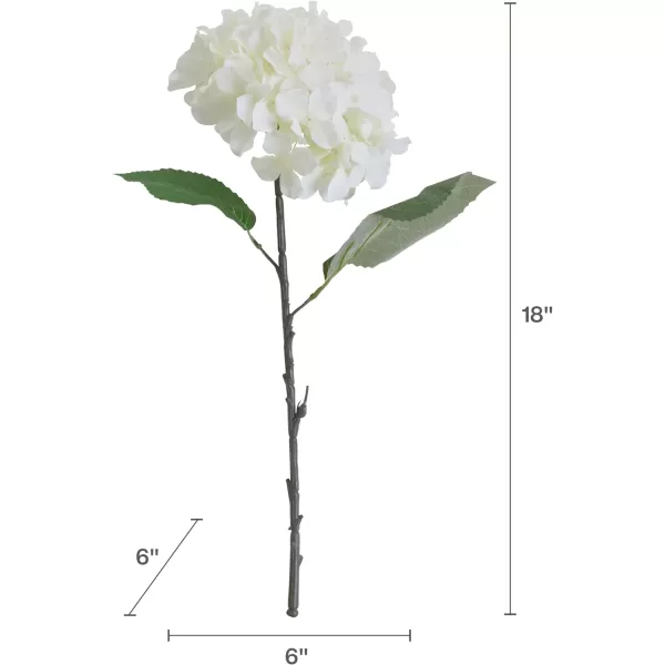 Elements Dogwood Artificial Flower Stems, Fake flowers for Home Decoration, 18x8x36 Inch