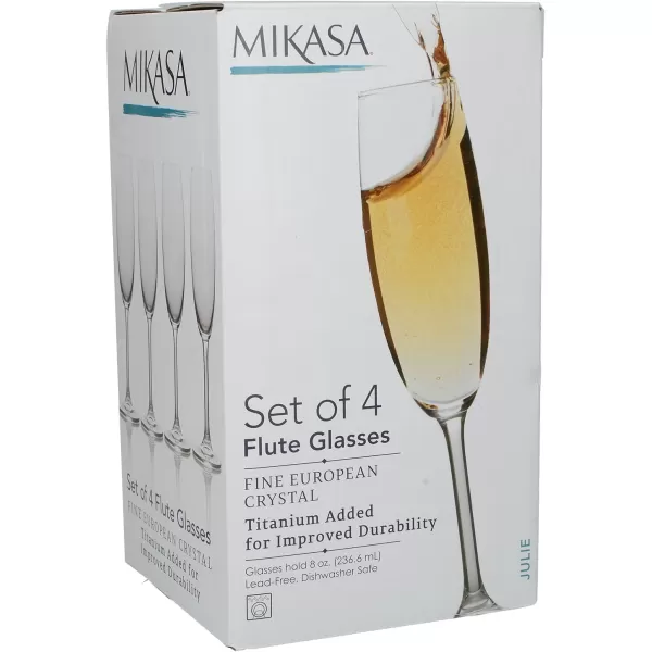 Mikasa, 19.75 oz, Clear Julie Stemless Wine Glass, 19.75-Ounce, Set Of 4, 4 Count 