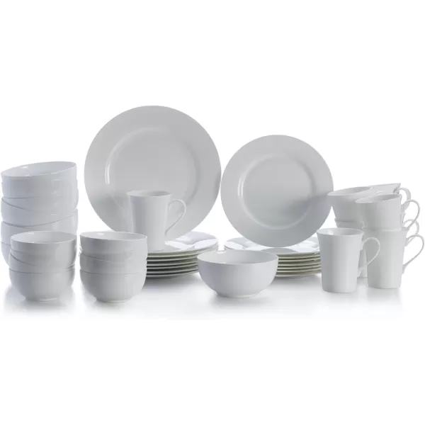 Mikasa 5225580 40 Piece Delray Bone China Dinnerware Set