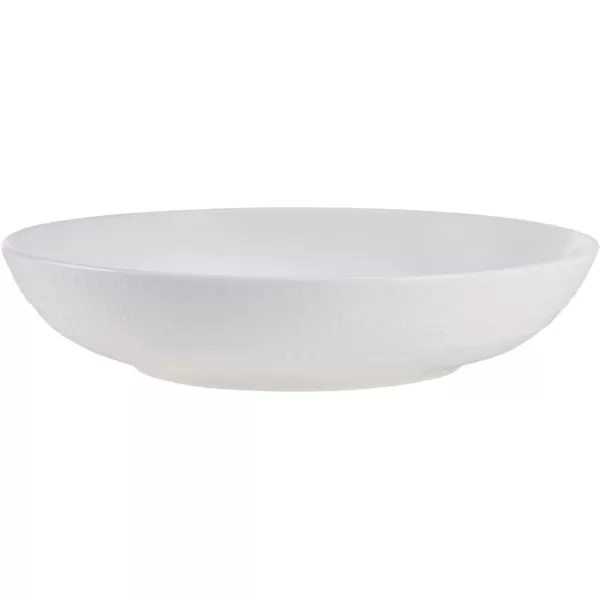 Mikasa Annabele Chip Resistant 40-Piece Dinnerware Set, Service For 8,White