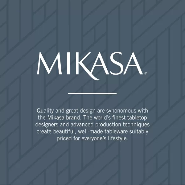 Mikasa, Bravo Flatware Service for 12, 65 Piece Set, 18/10 Stainless Steel, Silverware Set with Serving Utensils