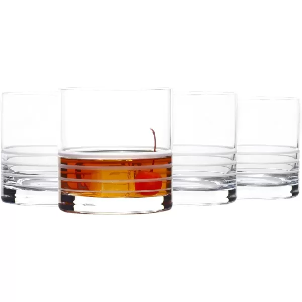 Mikasa Cal Highball Glass Set, 4 Count , Clear