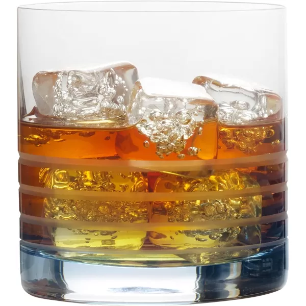 Mikasa Cal Ombre Highball Tumbler Cups, Set of 4, 17-Ounce, Blue