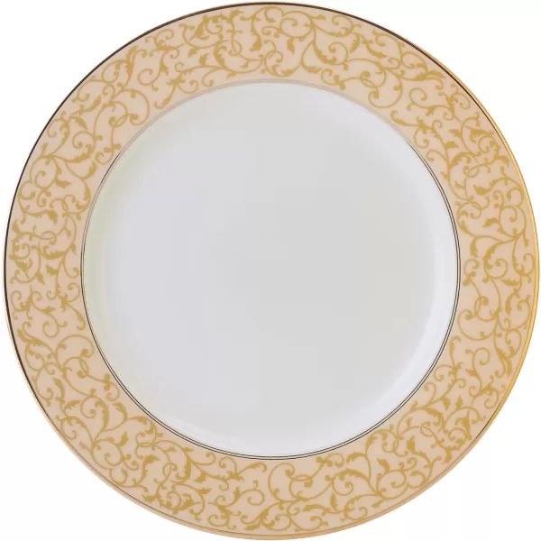 Mikasa Cameo Platinum 40-Piece Dinnerware Set, Dinner,Salad,Cereal, Fruit, Service for 8,White