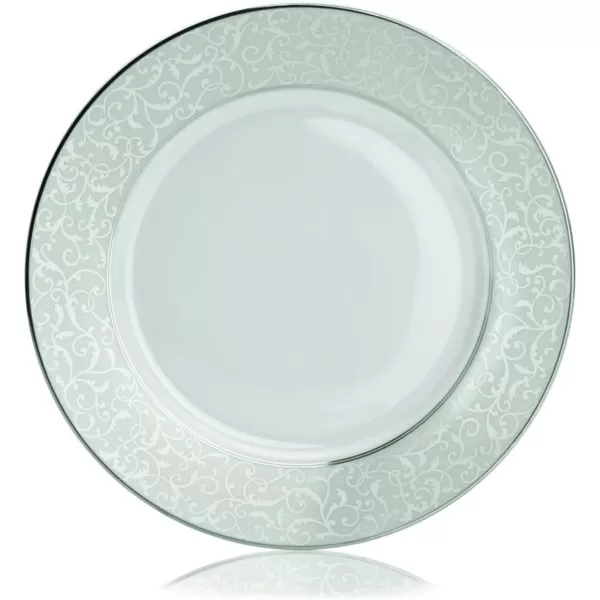 Mikasa Cameo Platinum 40-Piece Dinnerware Set, Dinner,Salad,Cereal, Fruit, Service for 8,White