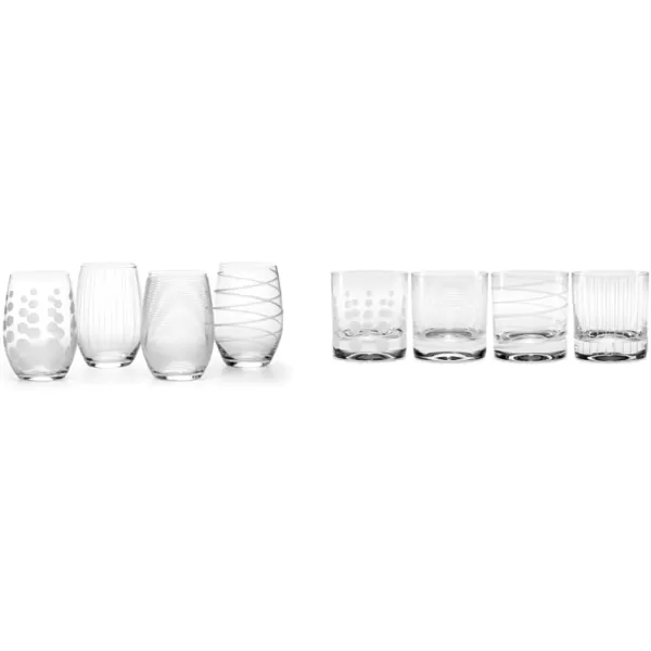 Mikasa Cheers Balloon Goblet Wine Glass, 24.5-Ounce, Set of 4, Transparent