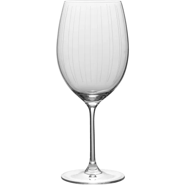 Mikasa Cheers Balloon Goblet Wine Glass, 24.5-Ounce, Set of 4, Transparent